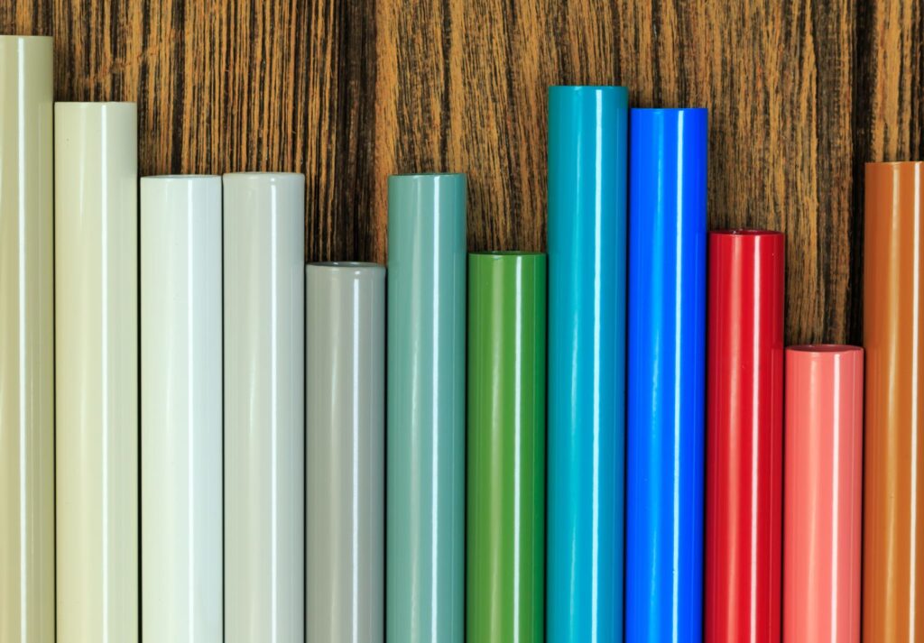Powder coating color options for custom metal parts with durable and decorative surface finishes